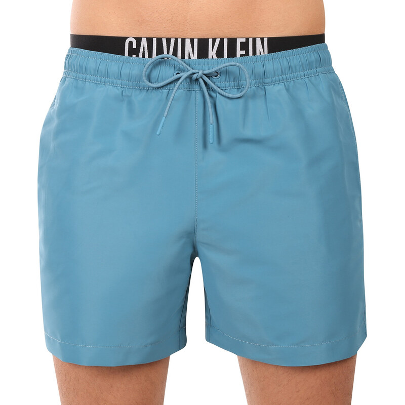 E-shop Pánske plavky Calvin Klein modré (KM0KM01093-CJ6)