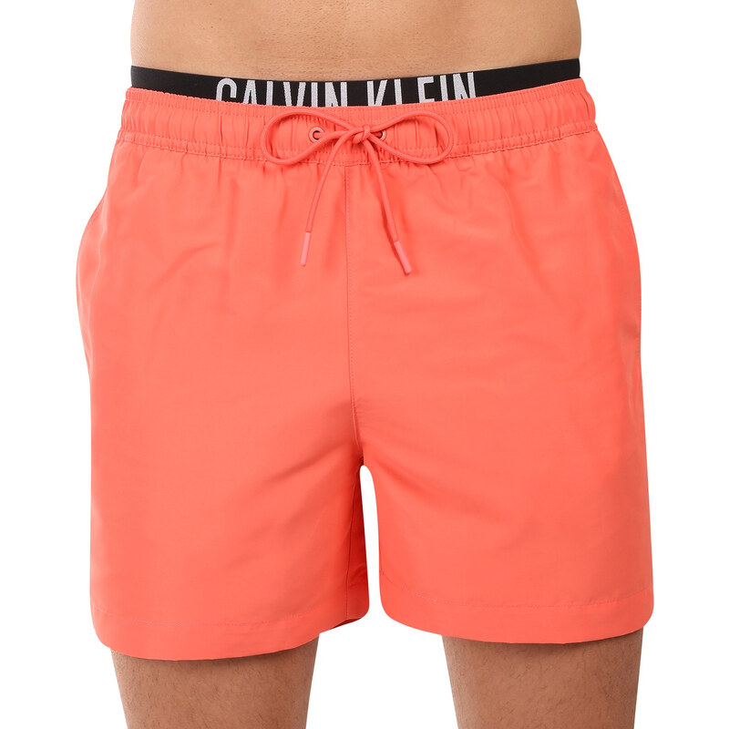 E-shop Pánske plavky Calvin Klein ružové (KM0KM01093-U07)