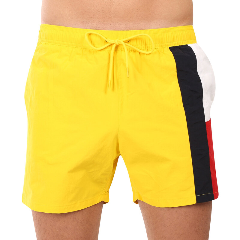 E-shop Pánske plavky Tommy Hilfiger žlté (UM0UM03483 ZGY)