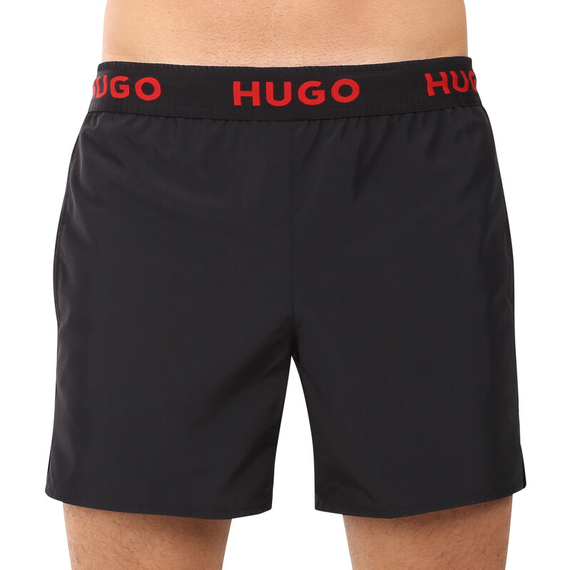 E-shop Pánske plavky HUGO čierne (50534495 001)