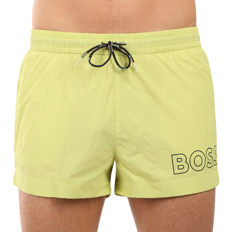 E-shop Pánske plavky BOSS žlté (50469280-331)