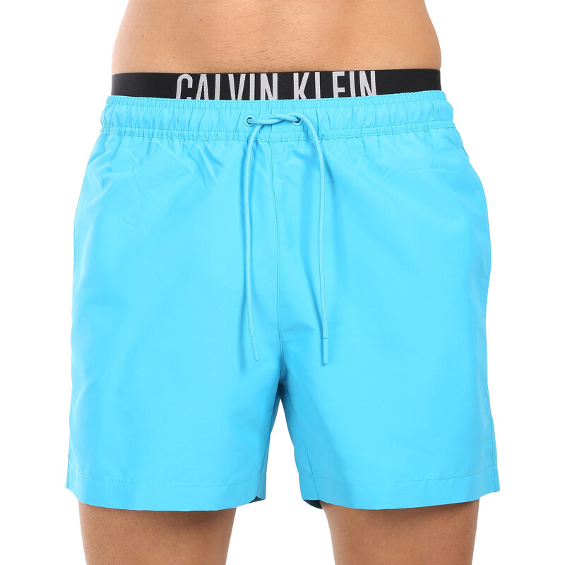 E-shop Pánske plavky Calvin Klein modré (KM0KM01093-CVJ)