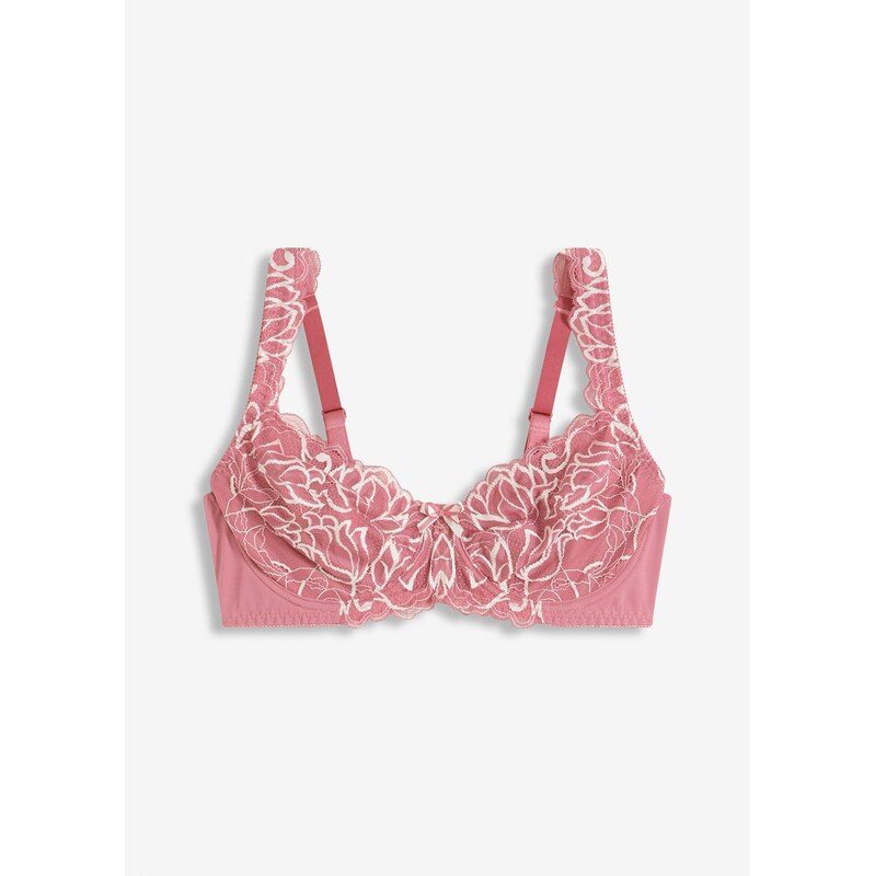 bonprix Podprsenka s vystuženými ramienkami, farba fialová 63703938