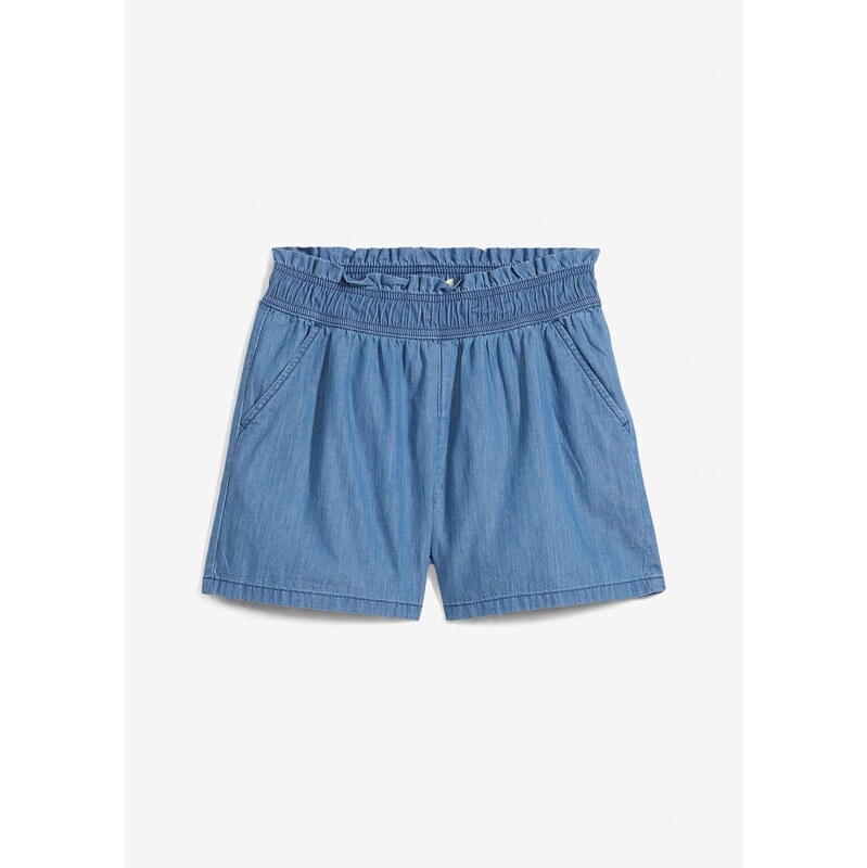 bonprix Šortky z čistej bavlny, farba modrá 63704089