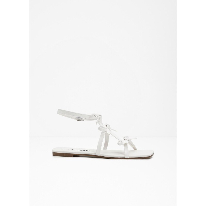 bonprix Sandále, farba biela 63704284