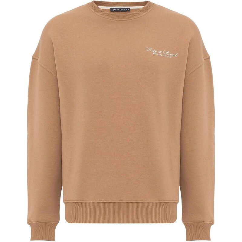 Jacey Quinn Mikina farba ťavej srsti 65668086