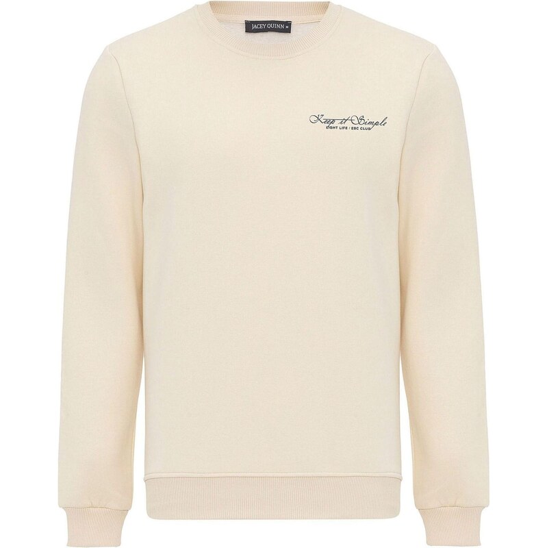 Jacey Quinn Mikina šedobiela 65645064