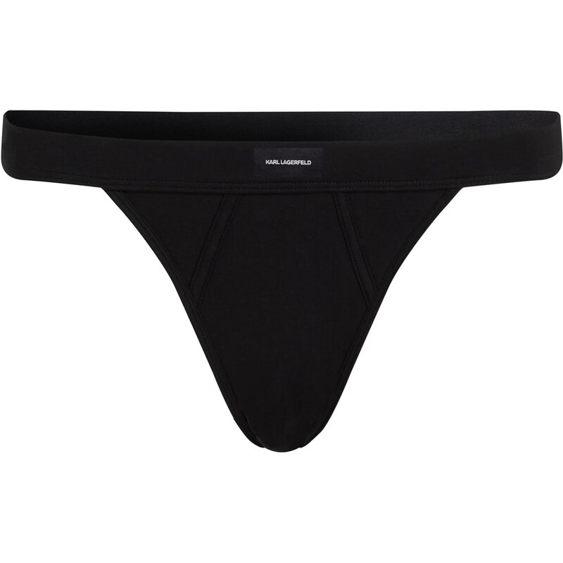 Karl Lagerfeld Nohavičky Essential čierna / biela 63705738