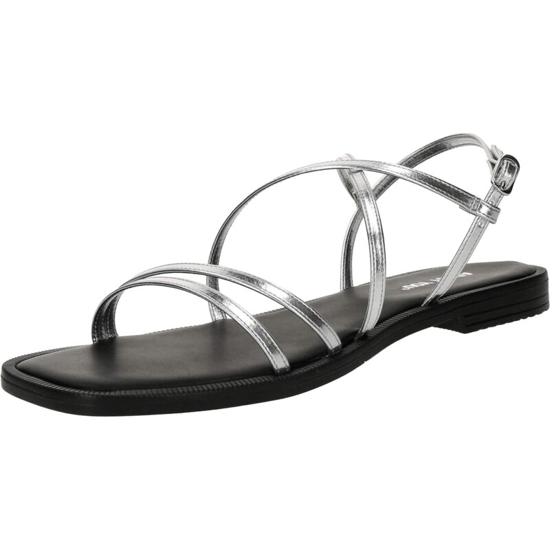 ABOUT YOU Remienkové sandále Melis strieborná 63769137