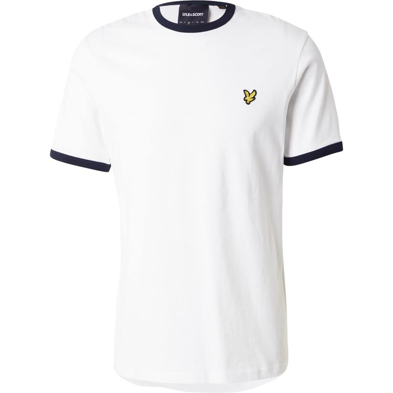 Lyle & Scott Tričko Ringer tmavomodrá / žltá / biela 63705917