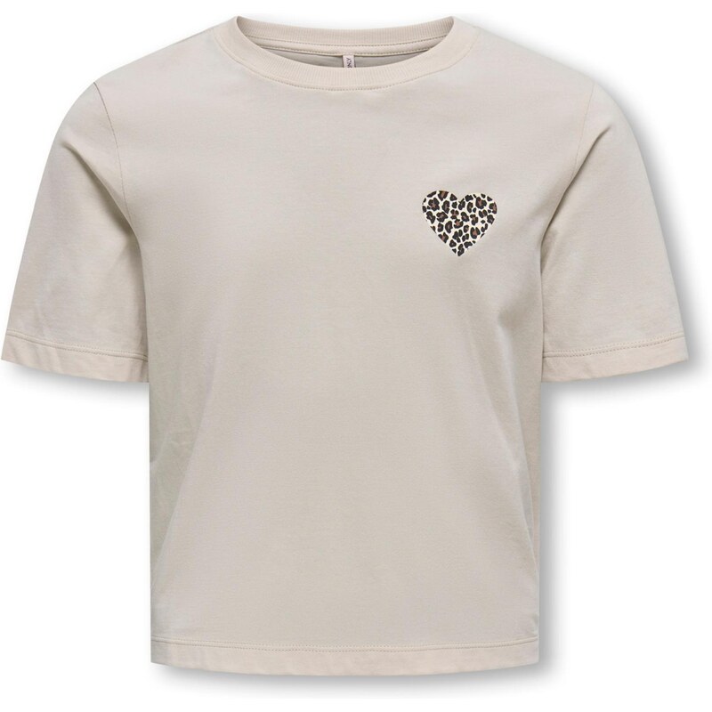 ONLY GIRLS Tričko KOGREX nebielená / hnedá / kamenná / čierna 63724408