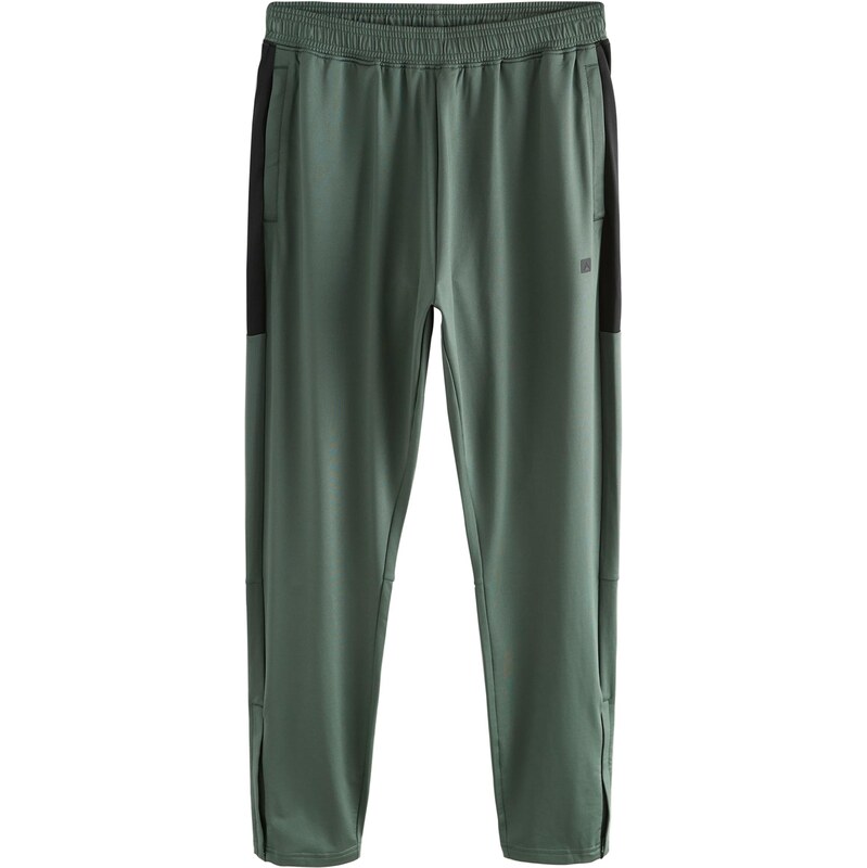 Next Športové nohavice kaki / čierna 63939435