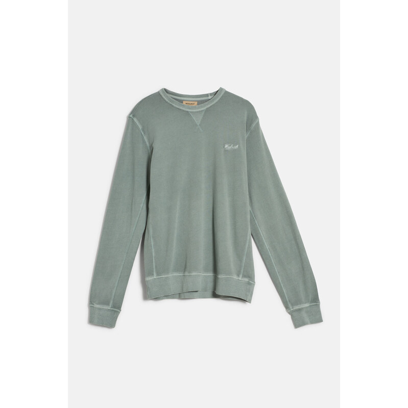E-shop SVETER WOOLRICH GARMENT DYED CREWNECK