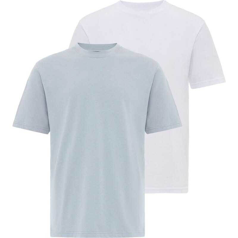 Antioch Tričko modrosivá / biela 65645790