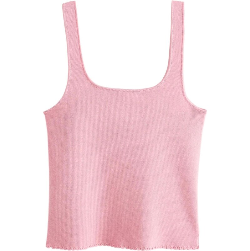 Next Vyšívaný top ružová 65843628