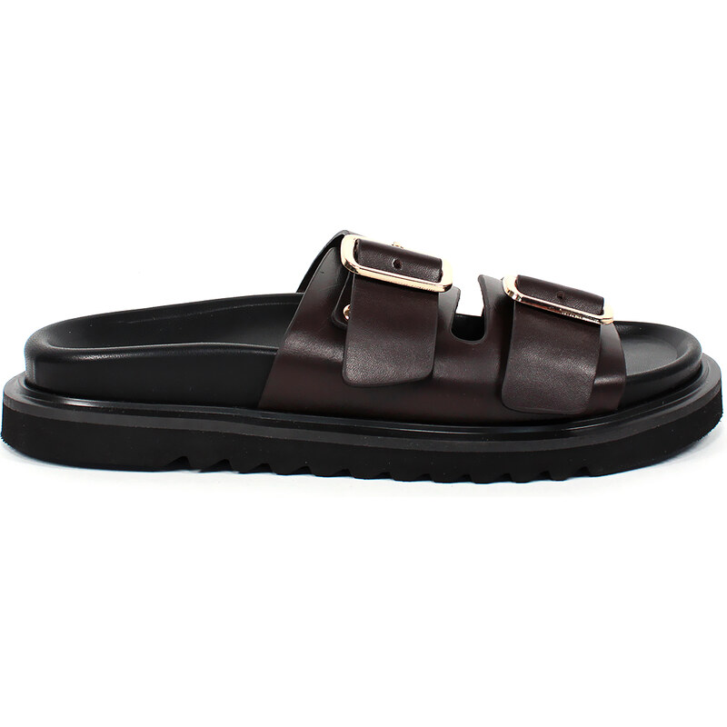 Secretshoes Kožené šľapky 63707184