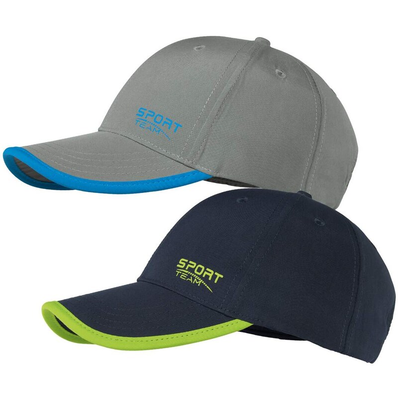 Sada 2 športových šiltoviek z mikrovlákna Atlas For Men Modrá 63709408