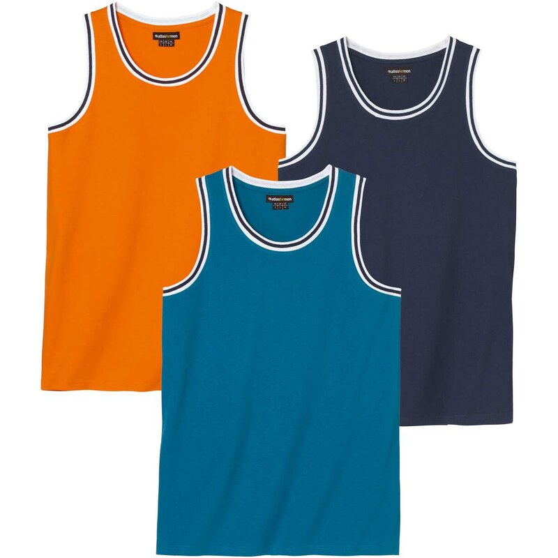 Sada 3 tielok Pláž Atlas For Men Oranžová 63709400