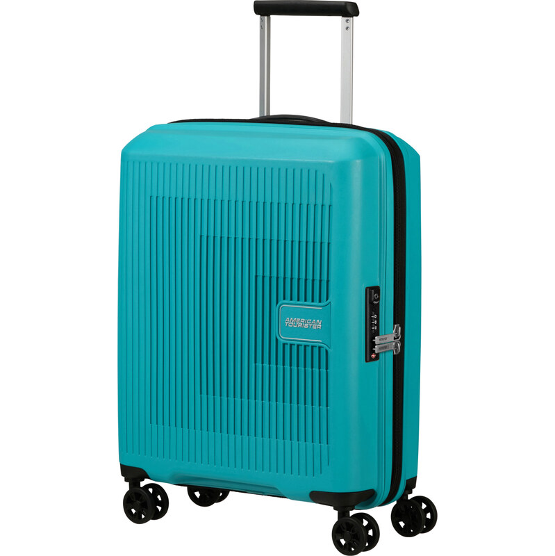 American Tourister AEROSTEP SPINNER 55 EXP Turquoise Tonic 62192957