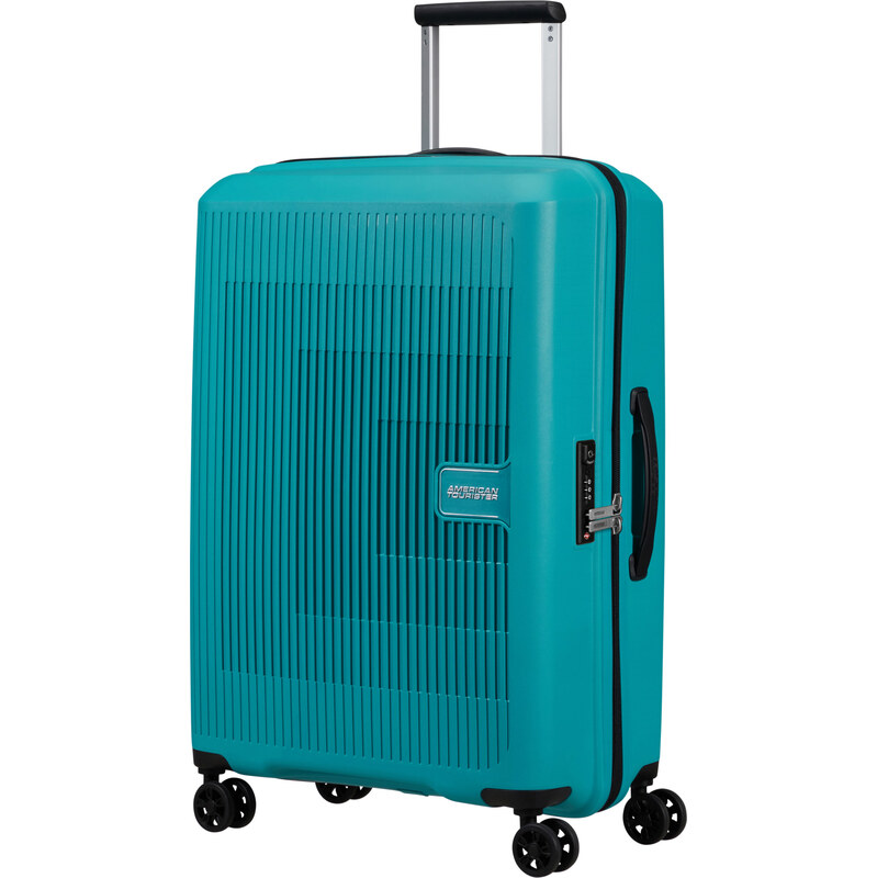 American Tourister AEROSTEP SPINNER 67 EXP Turquoise Tonic 62192963