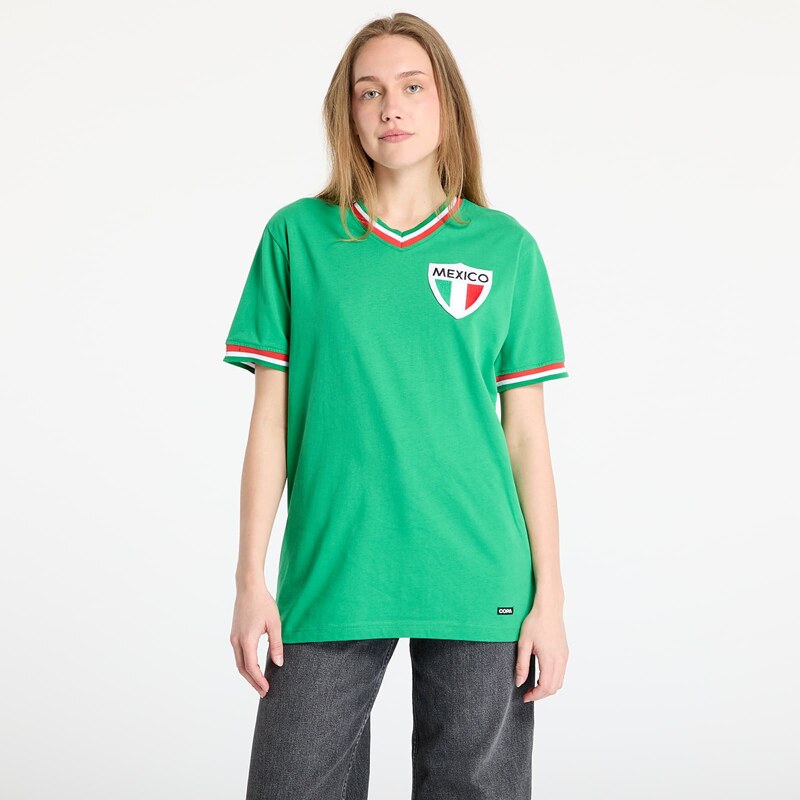 Dres COPA Mexico Pelé 1980s Retro Football Shirt UNISEX Green XL 63553613