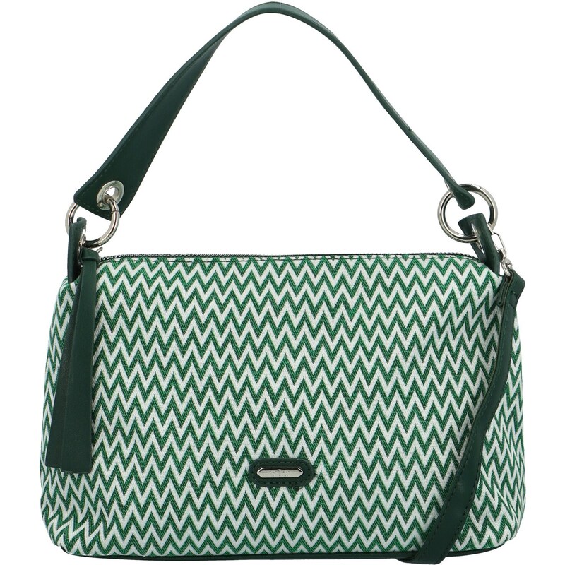 Dámska kabelka na rameno zelená - David Jones Xaya zelená 63752770