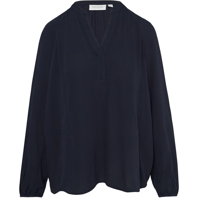 comma casual identity Blúzka námornícka modrá 65875264