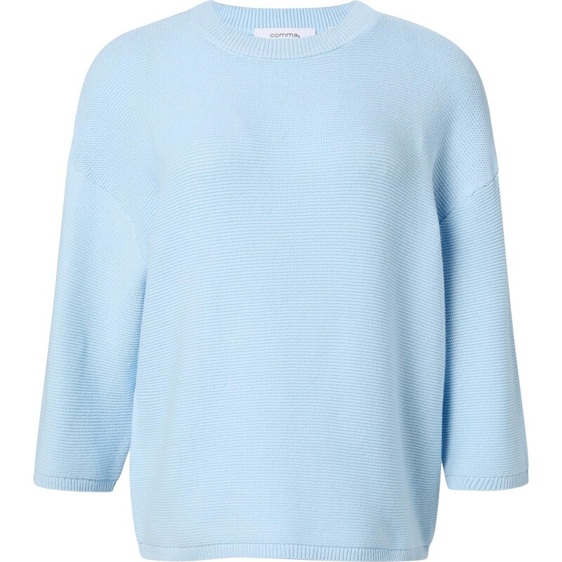 comma casual identity Sveter svetlomodrá 65876232