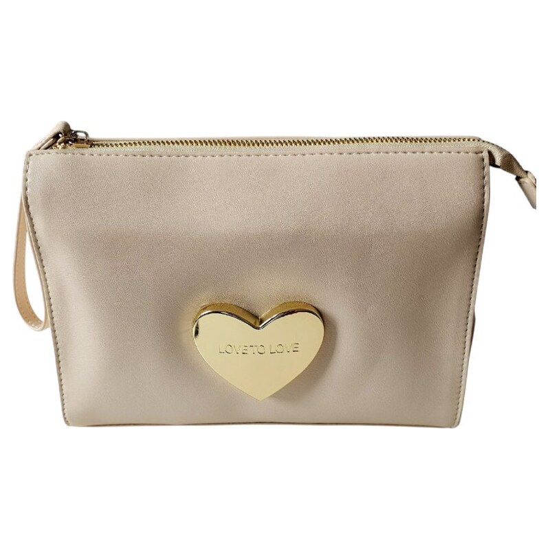 Béžová kabelka 2v1 Love to Love Gai Mattiolo Beige 63718124