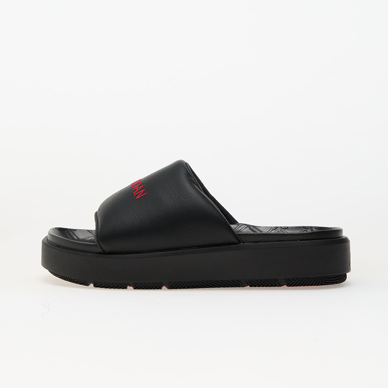 Jordan Sophia Womens Slides Black/ Gym Red-Black 63718395