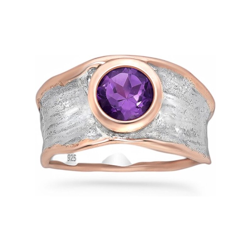 Strieborný prsteň Lyra 63718559