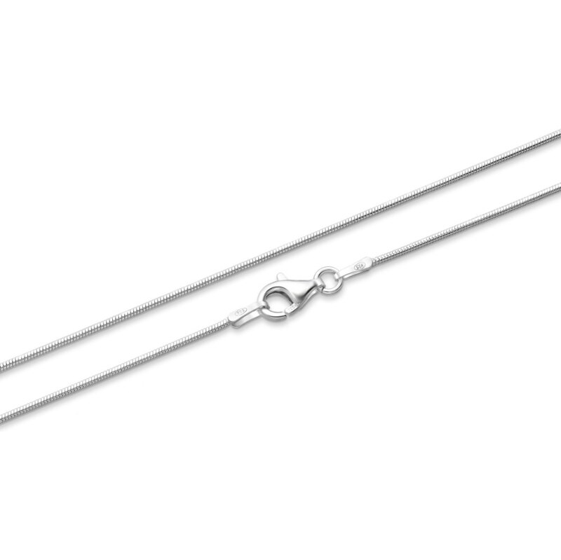 Strieborná retiazka Snake 1 mm 62040129