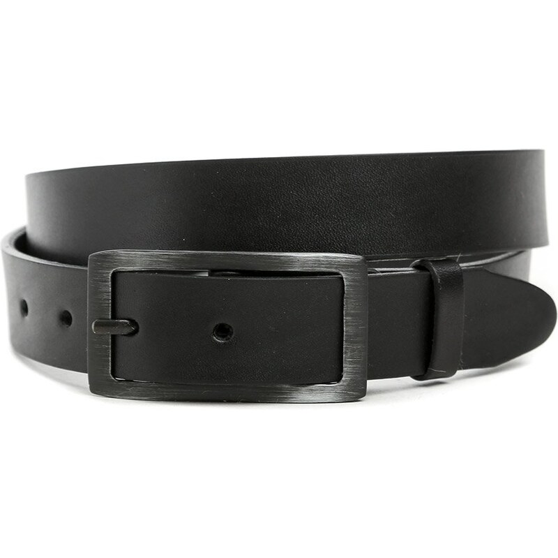 Arno Black Hand 132-98 čierny kožený opasok šírka 28 mm 63718606