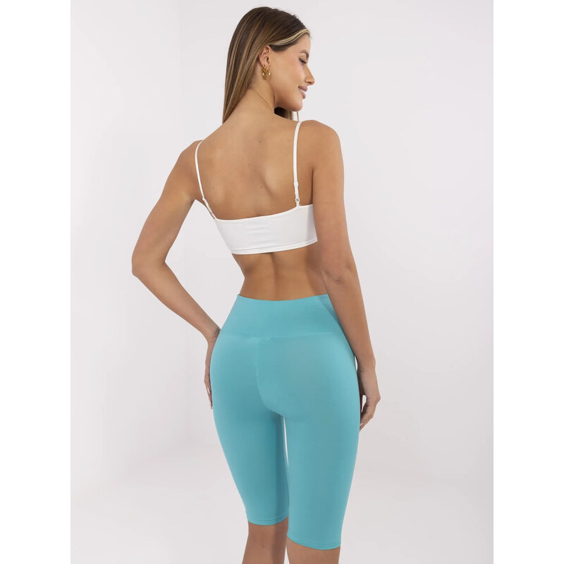 BASIC Tyrkysové biker shorts -em-LG-574.05-turquoise 25010405