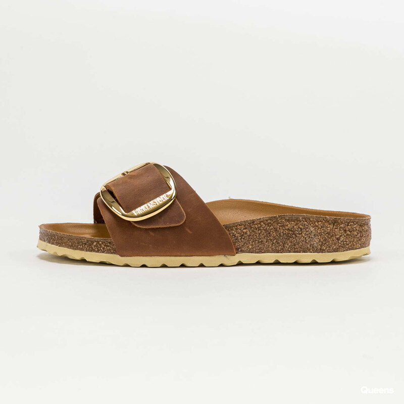 Birkenstock Madrid Big Buckle LEOI Cognac HEX 63719371