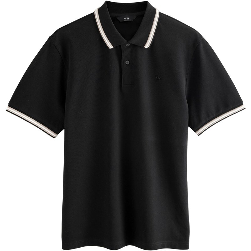 Next Tričko čierna / biela 63724199