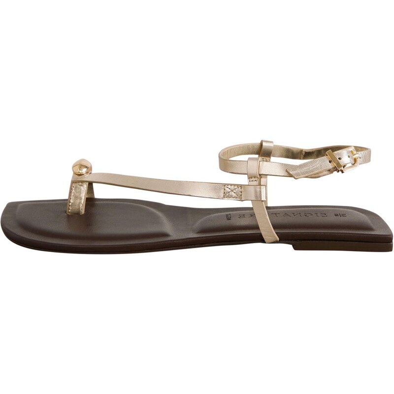 Next Žabky Forever Comfort zlatá 64293757