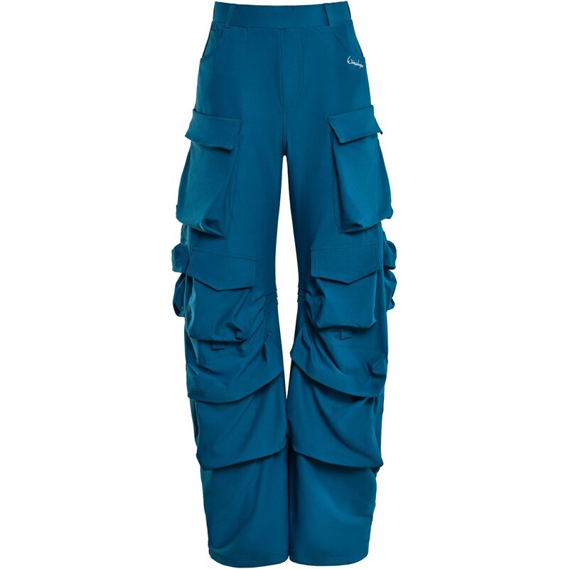 Winshape Športové nohavice CP101C tmavozelená 64500826