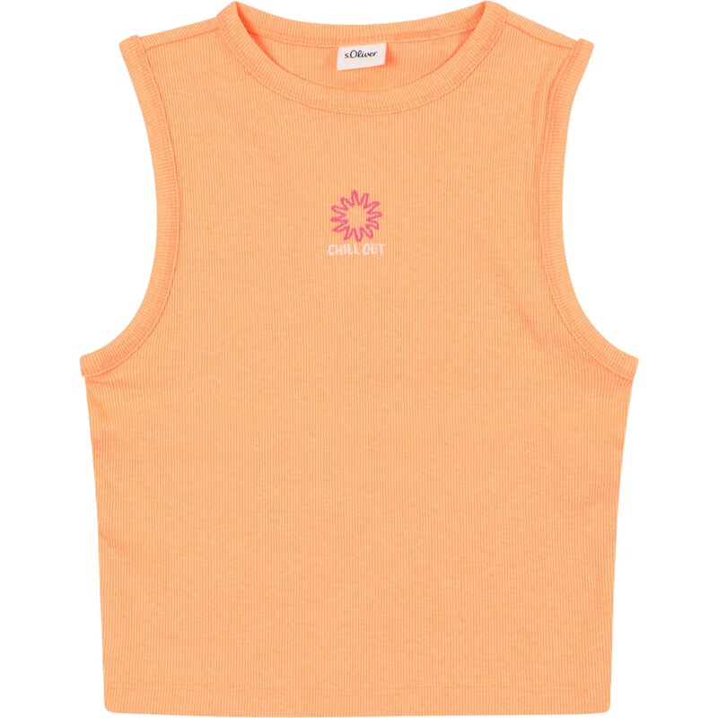 s.Oliver Top oranžová / pitaya / biela 63724343