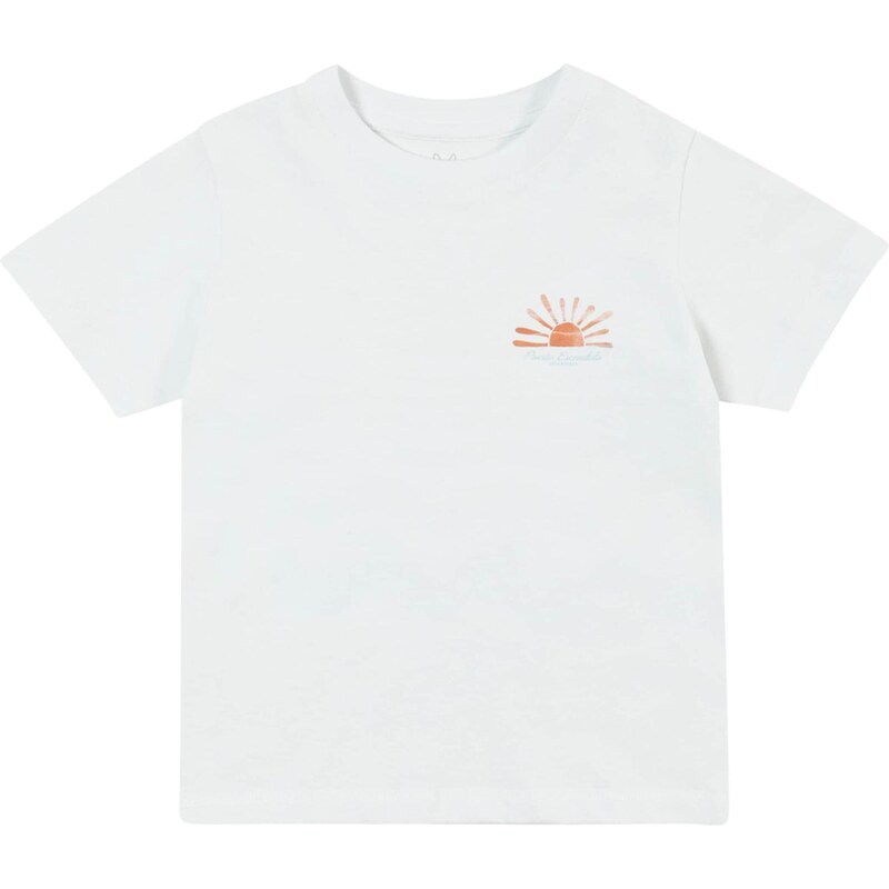 Jack & Jones Junior Tričko JORCANGGU azúrová / mandarínková / biela 63724351