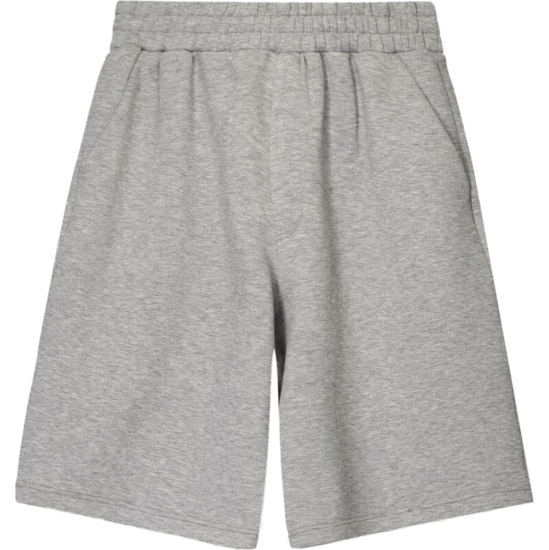 Bershka Nohavice sivá melírovaná 64547616