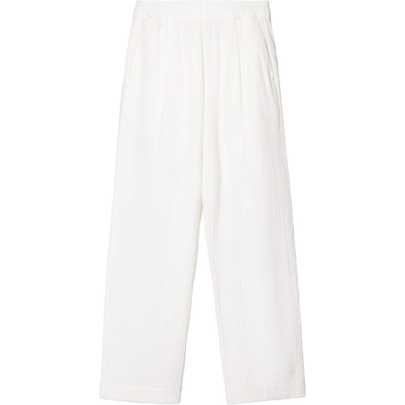 Bershka Nohavice biela 65652913