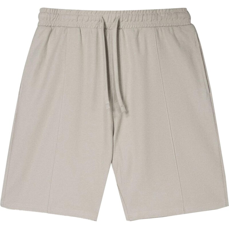 Bershka Nohavice tmavobéžová 65652914