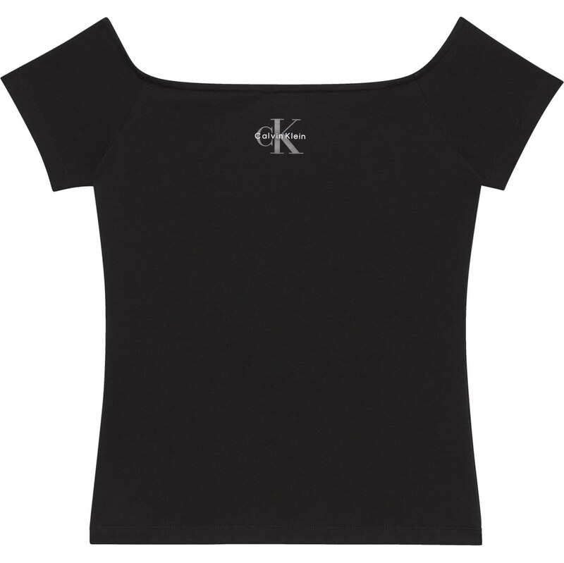 Calvin Klein Jeans Tričko sivá / čierna / biela 63724517