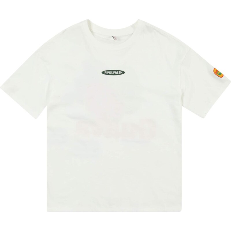 ONLY GIRLS Tričko KOGPhoebe zelená / krvavo červená / čierna / biela 63724598