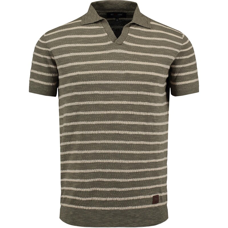 Key Largo Tričko Ground kaki / pastelovo zelená 63724710