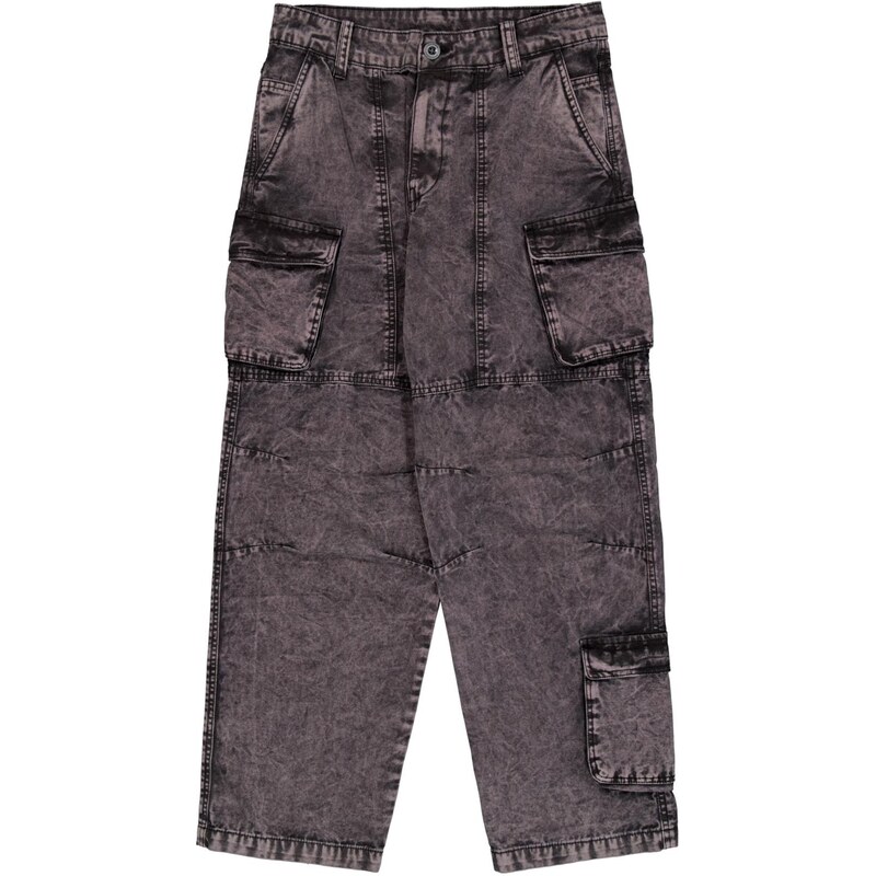 ALPHA INDUSTRIES Rifľové kapsáče čierny denim 63724457