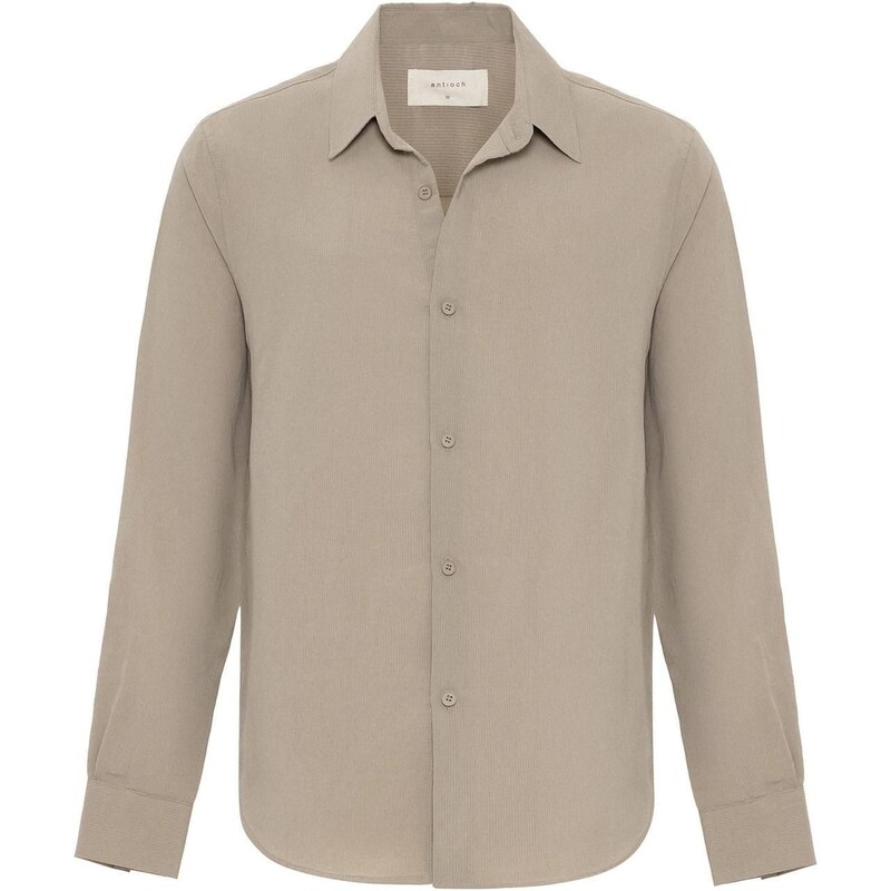 Antioch Košeľa tmavobéžová 65678117
