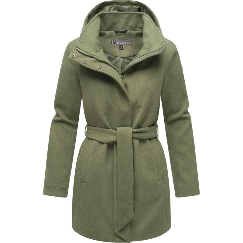 MARIKOO Prechodný kabát Katalinaa 16 zelená 63969776