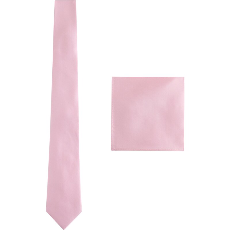 Next Kravata ružová / čierna / biela 65650418